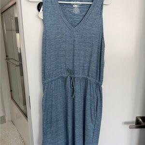 Salt Life Blue Heathered Top